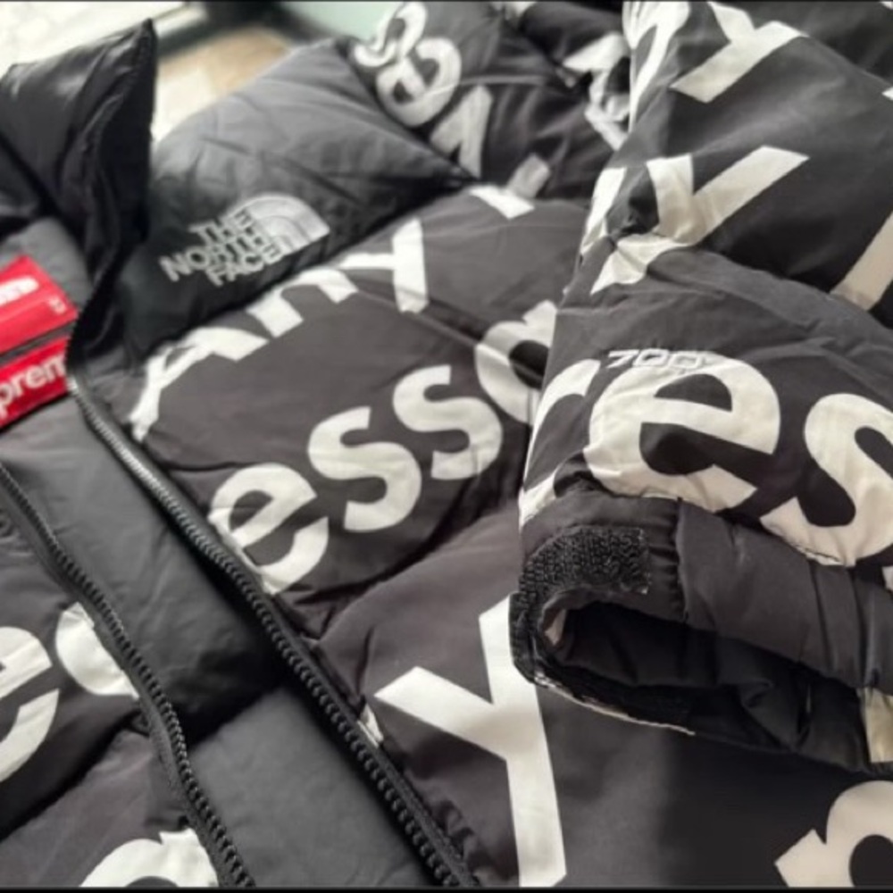Supreme x The North Face By Any Means Necessary Puffer Jacket - Size M - Picture 6 of 9